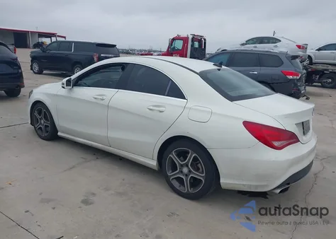 2014 Mercedes-Benz Cla 250 z USA, uszkodzony, nr VIN WDDSJ4EB0EN149077
